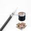 Coaxial Cable 64/80/96/112/128x0.12 AL or CCA PVC /PE /LZSH with Power Messenger Optional Bonded AL HD TV RG59 RG6 RG8 RG11