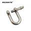 Marine Hardware 304/316 Stainless steel JIS type D shackle