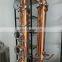 Turnkey Vodka Whiskey Gin Rum Brandy alcohol distillation equipment copper still