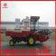 4LZ-3A rice wheat harvester cutting wheat