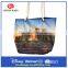 Scenery print 420D shopping bag for women