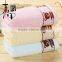 Face towel 100% cotton factory customised