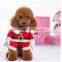 Fleece Material Suitable for Spring/Early Autumn Stereo Christmas Wear and Hat Pet Clothing