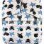 Washable Baby Diaper AIO Diapers with Bamboo Charcoal Innber