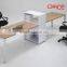 Leisure melamine wooden office furniture, CEOBOSS white office desk (SZ-OD120)