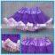 colorful petals light pink petti skirt,tutus wit flower leaves,nylon chiffon fluffy polka ruffest pettiskirts, hot fashioin tutu