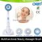 2016 newest home use vibrating massage shower head brush and face cleaning massage brush beauty device