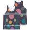 wholesale all over printing unisex tank top pattern fashion