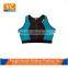 cheap neoprene exercise bra body shaper slimming vest for women the chest have a zipper