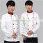 Embroidering Logo Cooking Uniform Cotton Chef Shirt