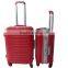 2 pcs set red color with button good quality for married ABS luggage case