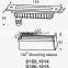 3W RGB creative aluminum die casting LED stair wall light