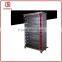 Professional design gas 9 layers rotisserie oven for chicken