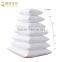 35X50CM 100% Cotton Washed White Goose Feather Cushion Pad