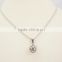 Engraved Heart Hollow Ball Pendant Diffuser Necklace