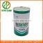 hot sale round metal milk powder tin can food packaging tins