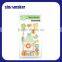 Hearted shape Die cut cork wood sticker for scrapbook
