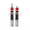 Empty mascara tube, 3ml cosmetic aluminum packaging tube