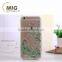 Peacock pattern colored drawing transparent TPU Cell phone case For iphone 6 case For iphone 6s case