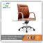 fashionable deluxe posture office chair with dark brown leather GAC025A