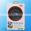 Best Christmas gift wireless charger use in cell phones with qi wireless charger receiver