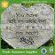 Hotsale Custom Pet Memory Stepping Stone Garden Decoration