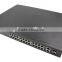 24 Port Gigabit Ethernet POE Switch with 24x10/100/1000M PoE Ports and 2 Gigabit SFP Uplink Fiber optic switch