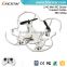 White 2.4G only 9cm nano quadcopter drone with 360 rolling