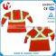 South America Market Fluorescent Orange Long Sleeve Reflective T-shirt with Reflective Tape