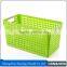 pp wholesale livingroom storage handle plastic food basket