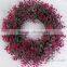 UV-proof plastic high quality artificial green wall hanging with factory price