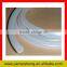Clear small flat silicone tube for food