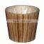 2016 European country style wooden bucket for garden deco