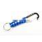 Cheap Paracord Keychain White Line Paracord Cord Lanyard 7 Strands Handmade Weave Millitary Hook Paracord Keychain
