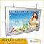 Factory direct sale double sided snap aluminum frame hanging LED light box