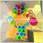 Factory direct patented kids indoor colorful nylon rope hand crocheted creative playground