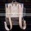 Custom high quality waxed canvas backpack
