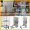 Factory direct sale wire mesh roll containers, foldable storage container standard quality