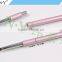 ANY Nail Art Beauty Design Pink Metal Oval UV Gel Art Brushes for Nail Art