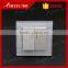 China Manufacturer Wholesale crystal glass LED light wall switch for home