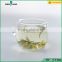 300ml clear empty borosilicate glass cup with handle