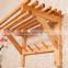 Chinese handmade wooden towel rack hotel use