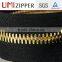 UMI industrial magnetic backpack brass gold teeth big zipper