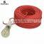 Factory Sale Popular Modern Colourful Textile Power Cord ,Light Red Fabric Power Cord Round