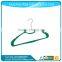 High Quality Black Plastic Velvet Hanger for Shirt