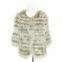 Luxury Natural Raccoon Fur 100% Real fur Coat For Fashion Girls Lady Winter KZ14134