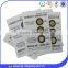 3 dots spots combalt free humidity indicator label