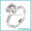 2016 Fashion Wedding Ring Elegant 925 cz Ring for Women Silver Jewelry
