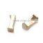 New Arrival 10mm Matte Gold Plated Various Symbols Fittings Bracelet Alphabet Charm Jewelry Pendant