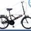 20 inch folding portable mini road bikes mountain bike outdoor elliptical bicycle flexible standard configuration multicolor Fol